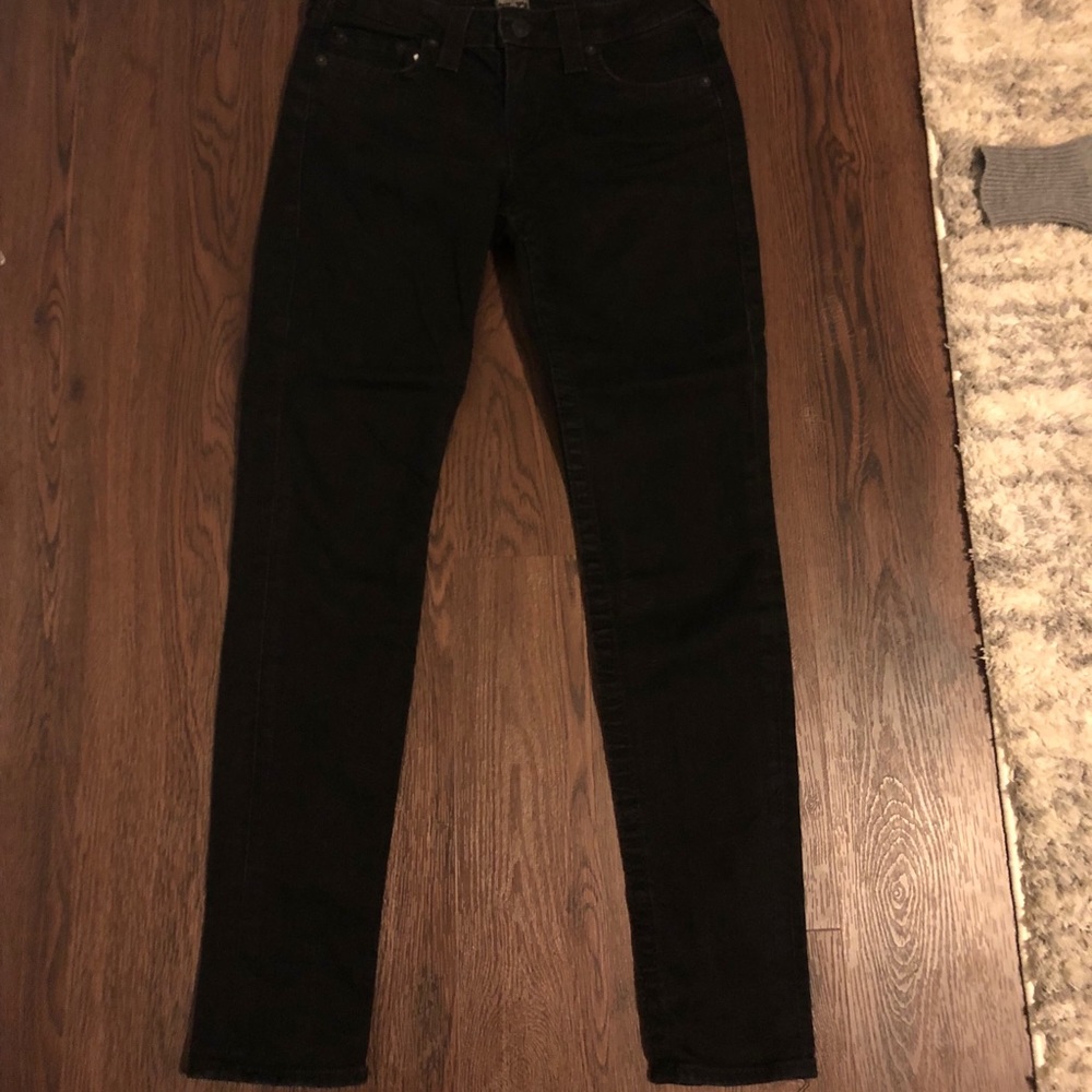 True Religion Black Skinny Jean